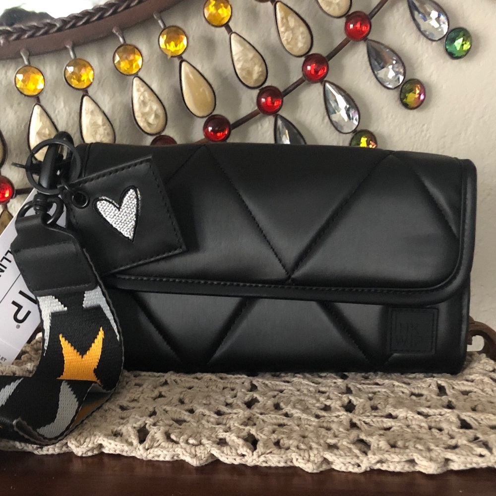 NWT IHKWIP x Shawn Killinger Superstar Wallet/Wristlet w/Heart Keychain